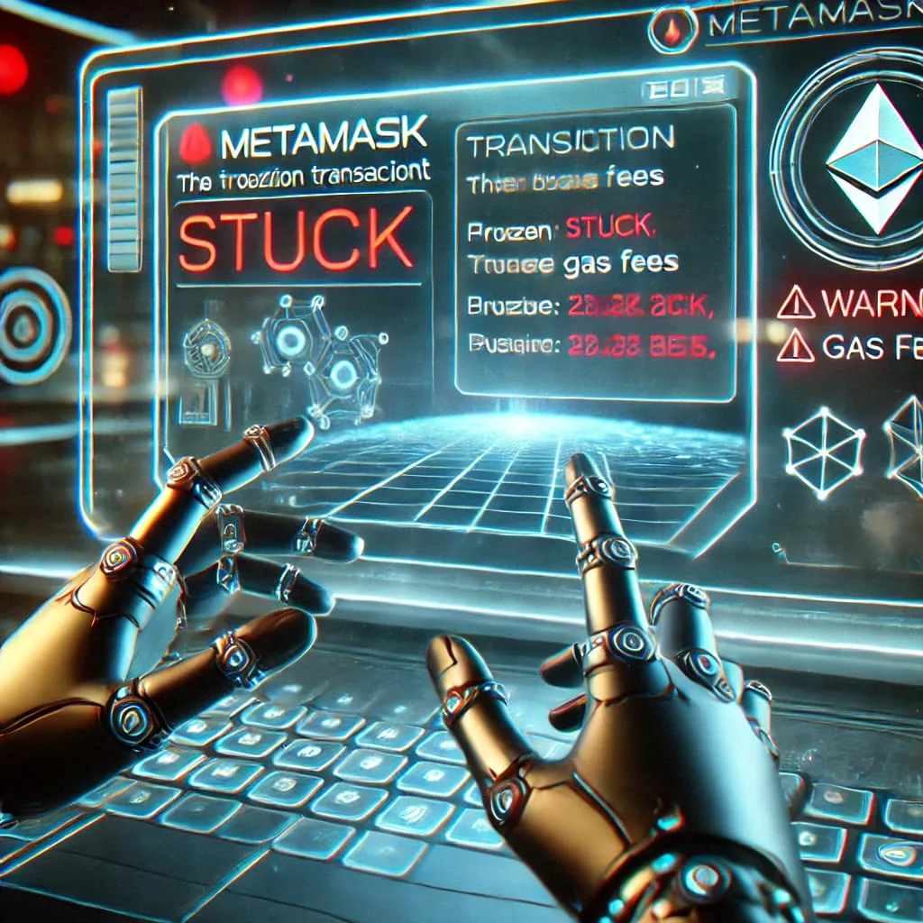 Transacciones atascadas en metamask