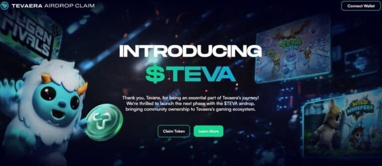 El verificador de asignación de Tevaera Airdrop ya está disponible